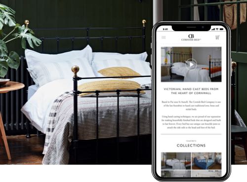 Cornish Bed Co. - LinedUp - Shopify e-commerce