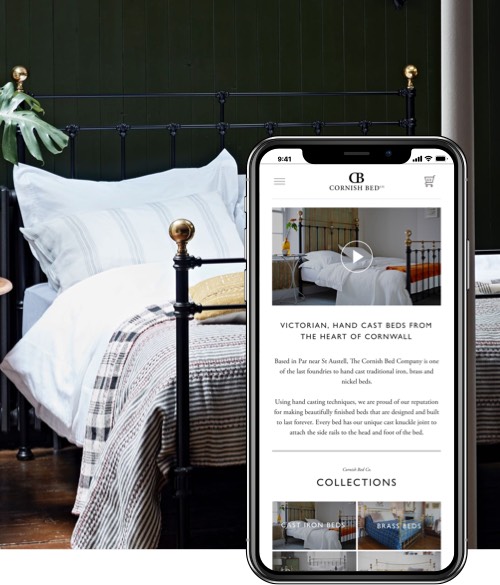 Cornish Bed Co. - LinedUp - Shopify e-commerce