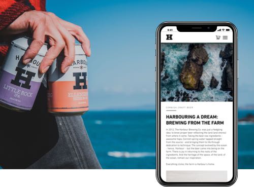 Harbour Brewing - LinedUp - Shopify e-commerce
