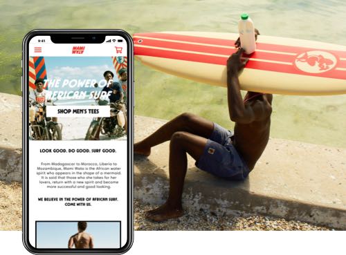 Mami Wata - LinedUp - Shopify e-commerce