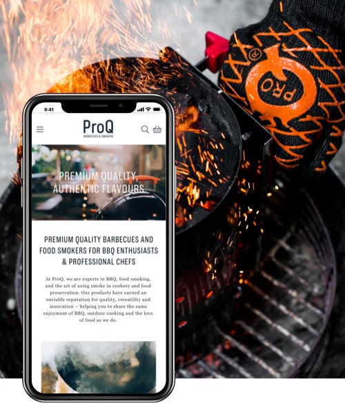 ProQ Smokers - LinedUp - Shopify e-commerce