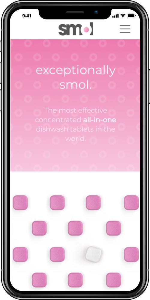 Smol mobile screen 5 - LinedUp - Shopify e-commerce